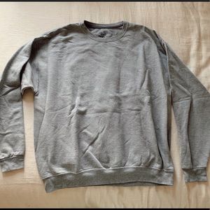 Gray crewneck